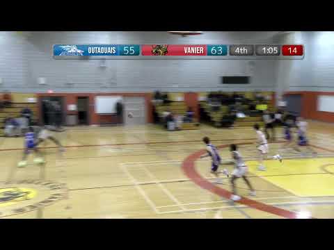 RSEQ Basketball masculin 🏀 Outaouais @ Vanier [1/9/2025]
