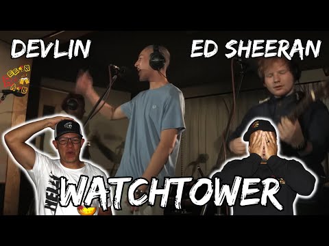 THIS IS HOW YOU REP JIMI HENDRIX!! | Americans React to Devlin ft Ed Sheeran & Labrinth - Watchtower