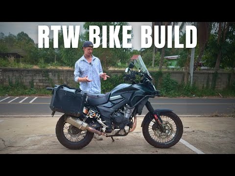 RTW Adventure Motorcycle Build - Honda CB500x