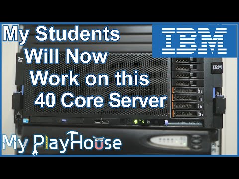 The IBM System x3850 X5 Moves in to My PlayHouse Rack1 - 962