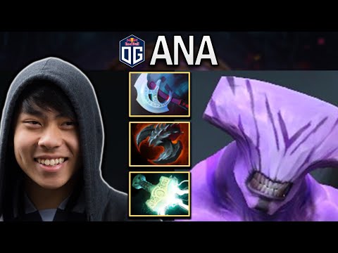 OG.ANA SMURF FACELESS VOID WITH MJOLNIR-MANTA - DOTA 2 7.30E GAMEPLAY