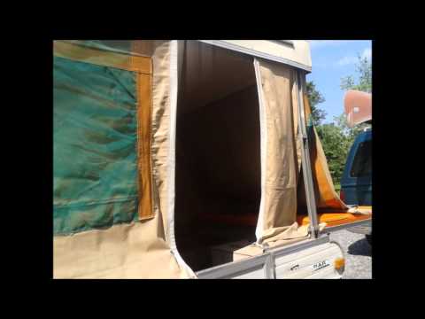 comment ouvrir un auvent sur un vr