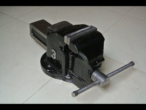Replacing the Lock Nut and Bolt Assembly in a Bench Vice