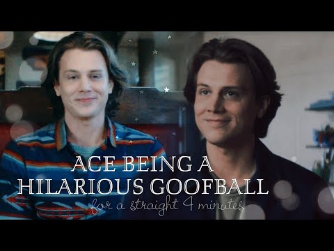 Ace being hilarious goofball for straight 4 minutes!