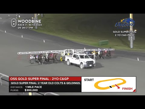 Mohawk, Sbred, October 13, 2023 Race 7 - OSS GOLD SUPER FINAL 2YO C&G PACE