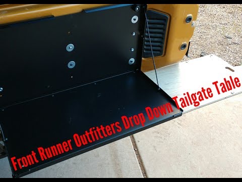 Front Runner Outfitters Tailgate Table Install