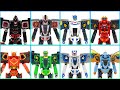 Super Train Robot Cr400A DF4B FD CRH1A New Vs Old China High Speed Rail Train Transformation