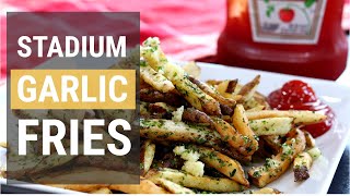 Air Fryer Stadium/Ballpark Garlic Fries Recipe Just Like at the Ballpark