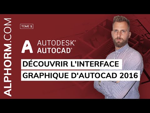 Tutorial AutoCAD 2016 les fondamentaux | Découvrir L interface graphique d AutoCAD 2016