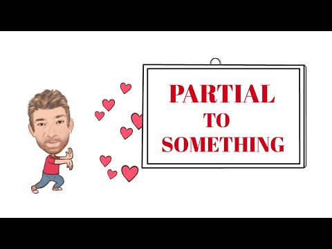 English Tutor Nick P Adjective Phrase (115) Partial to Something - Animated