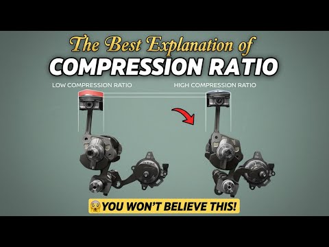 Compression ratio Explained | Best and up-to date Explanation #engine