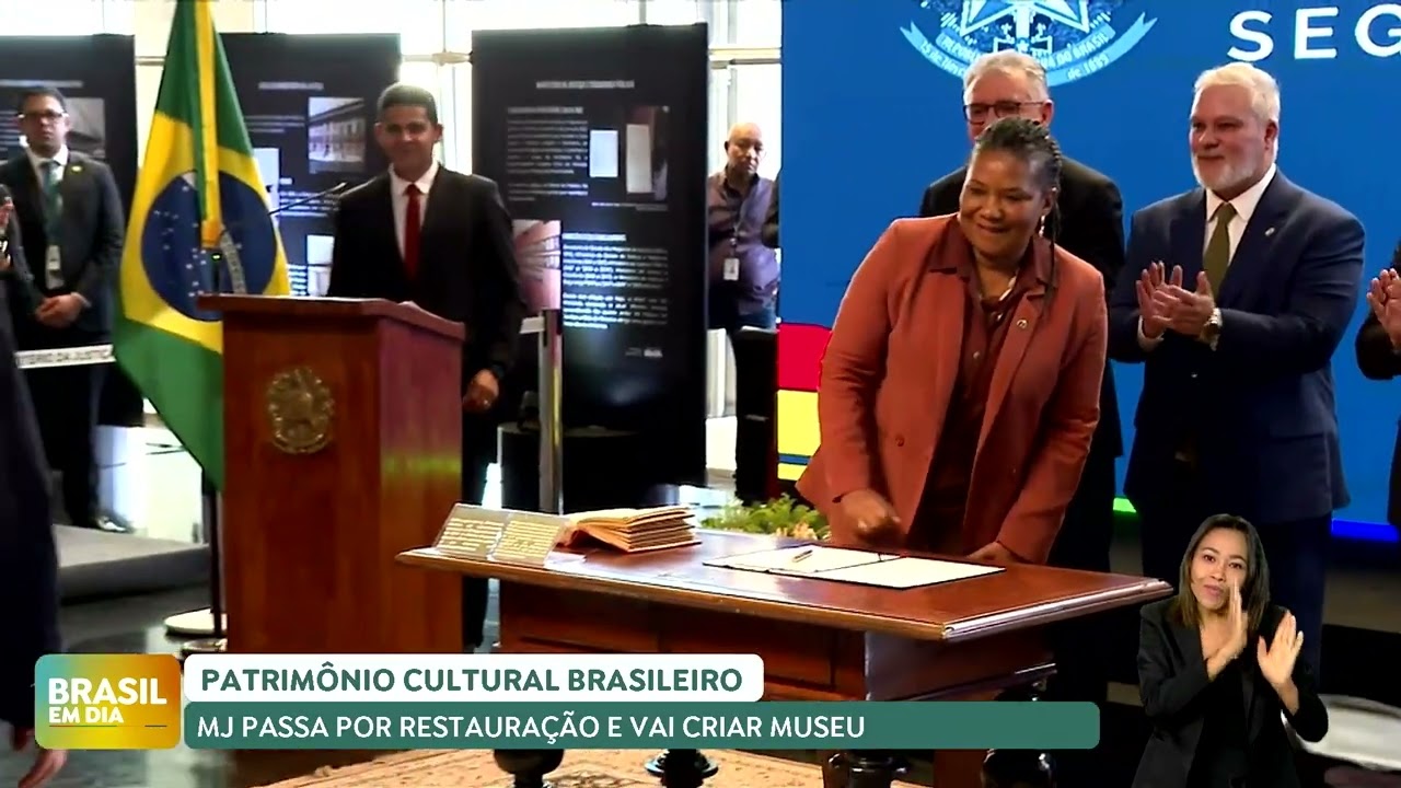 Parceria entre ministérios da Justiça e Cultura vai promover a restauração do Palácio da Justiça