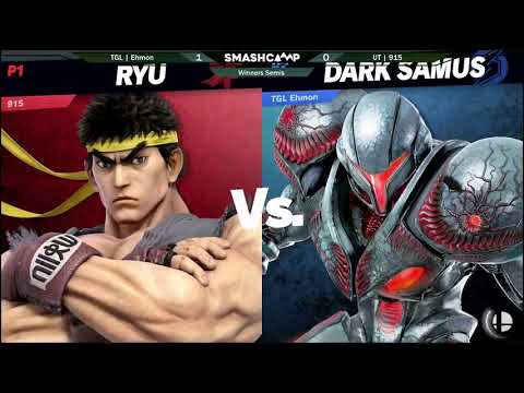 Smash Camp #15 - 915 (Ryu) vs TGL | Ehmon (Dark Samus)