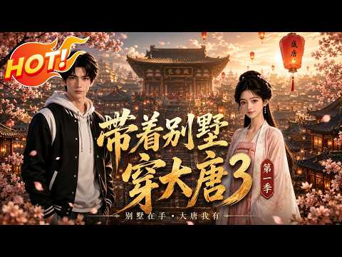 ⚡【新番速递】《带着别墅穿大唐第一季3》中奖躺平第七天别墅竟连通大唐，开局自带现代科技吊打古代权贵 #漫剧 #穿越 #古代 #逆袭 #爱看动漫