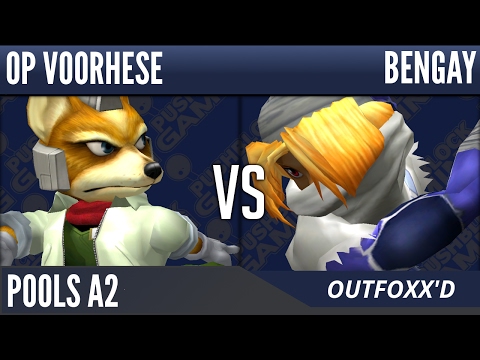 Outfoxx'd (Melee) - OP | Voorhese (Fox) VS Bengay (Sheik) - Pools A2