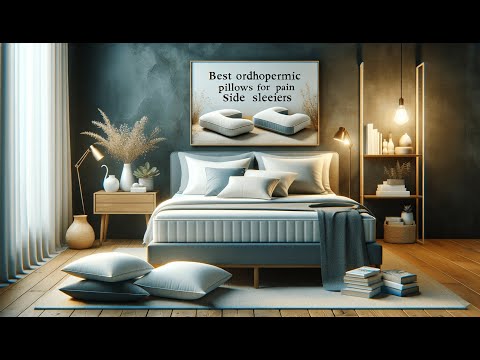 🛌 Best Orthopedic Pillow for Neck Pain Side Sleeper 🌙 | ComfyCozy Luxury Memory Foam Pillow 🌙