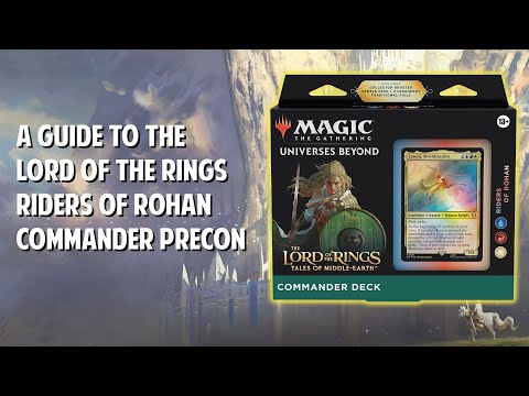 A Guide to the Riders of Rohan Commander Precon!