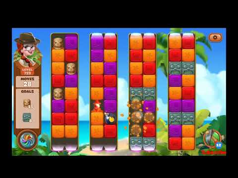 Lost Island Blast Adventure Level 723 NO BOOSTERS - A S GAMING