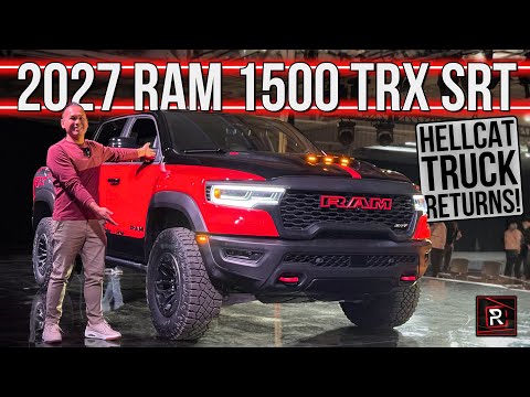 The 2027 Ram 1500 SRT TRX Returns To Settle The Score With The Ford Raptor R