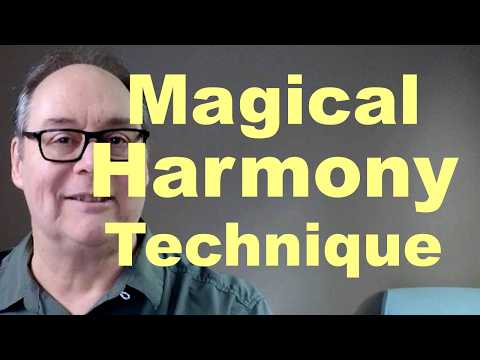 Harmonize a melody with a Magical Sound