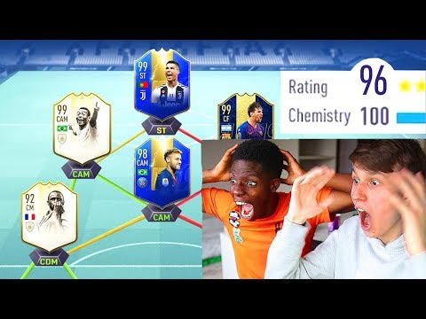 CRAZY 196 RATED FUT DRAFT vs XDUTTINHO (FIFA 19 CHALLENGE)