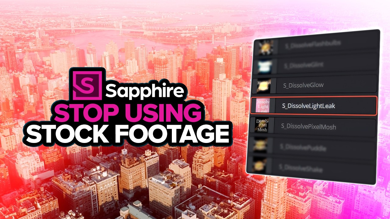 Sapphire: Custom Light Leaks Transitions