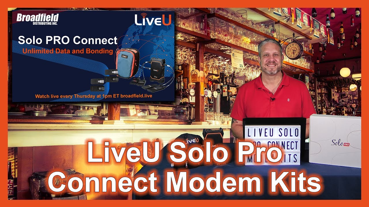 Complete Cellular Bonding Solutions for Your Customers with LiveU Solo Pro