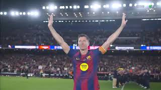 Lewandowski’s Final Barça Walk 💔