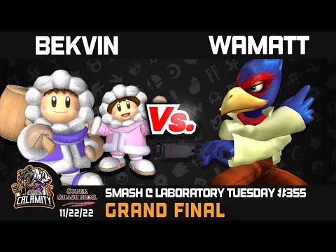 S@LT  #355   #SSBM   Grand Finals   Bekvin vs WAMAtt