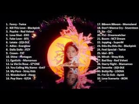 [KPOP PLAYLIST] - Iconic kpop songs from 2018-2019