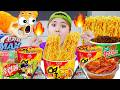 Mukbang Spicy Noodles Ramen Convenience Store Food By HIU 하이유