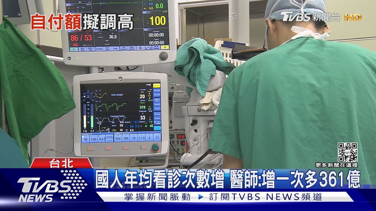 平均所得增!健保住院自付額上限擬調高 一次最多付4.8萬