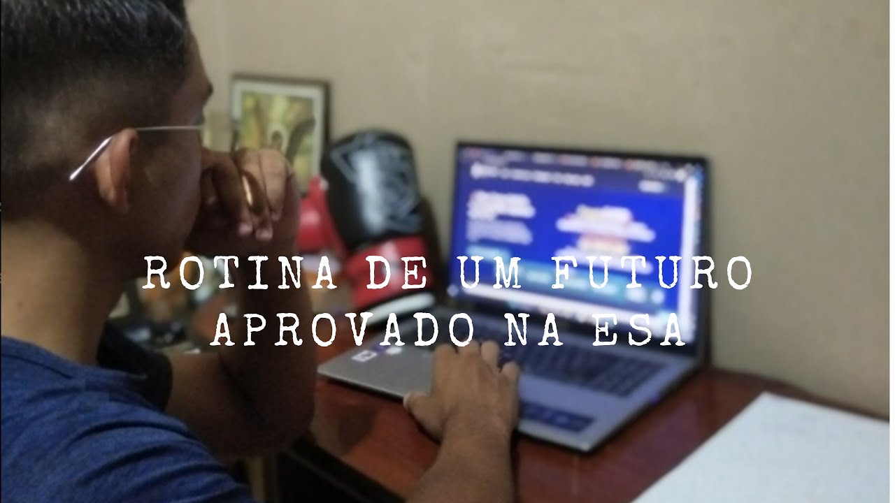 COMO ESTOU ESTUDANDO PRA ESA EM 2024 - Trabalhando e Estudando