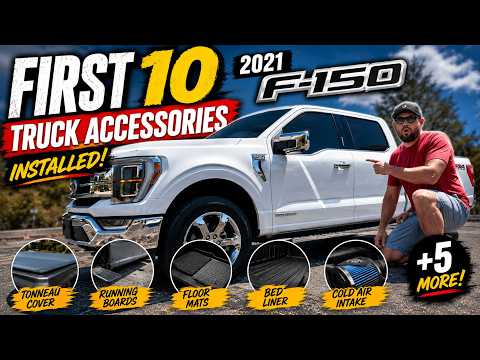 First 10 Truck Accessories installed on my 2021 F-150