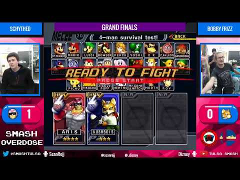 Smash Overdose 4 - Schythed (Captain Falcon) vs Bobby Frizz (Fox) - Grand Finals