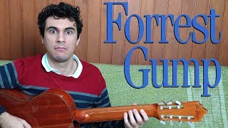 Video thumbnail of "Forrest Gump Theme on Guitar"