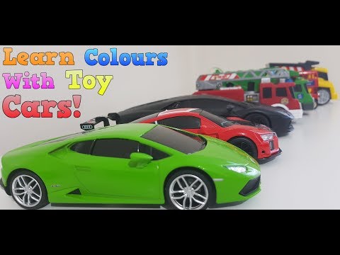 Learn Colours with Cars - Colors for kids