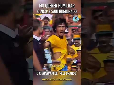 Zico e História com o Goleiro Turco #zico10 #zico #shorts