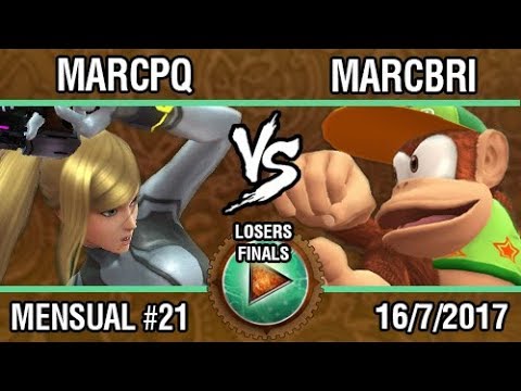 [Afterlife 21] marcpq (Mario, ZSS) vs Marcbri (Diddy Kong) SSB4 Losers Finals