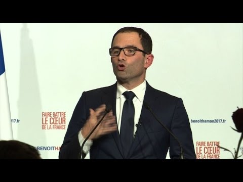 Benoît Hamon, 49 ans, candidat à la présidentielle