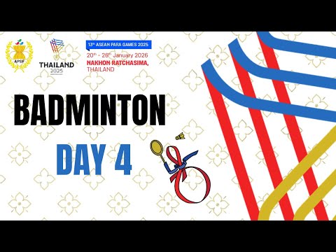 ASEAN Para Games 2025 – PARA BADMINTON DAY 4