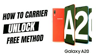 Boost Mobile Network Unlock Code for Samsung Galaxy A20