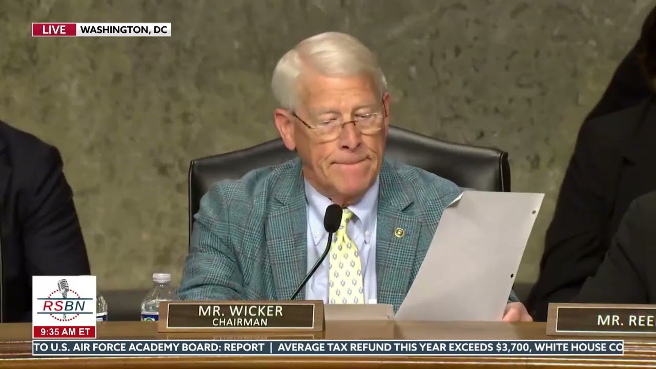 WATCH: Chairman Wicker Delivers Opening Remarks on the Importance of U.S. Troops in Europe - 3/12/26