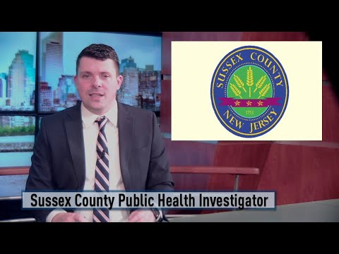 NJ Sussex County Seeking To Hire A Public Health Investigator