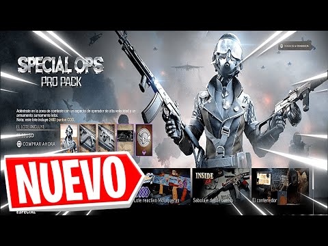 PAQUETE PROFESIONAL OPERACIONES ESPECIALES *SPECIAL OPS PRO PACK* COLD WAR & WARZONE