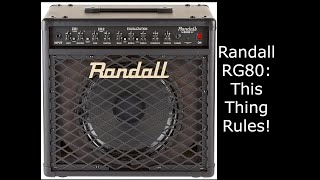 Video thumbnail for Randall RG80: This Thing Rules! by Maynard Music