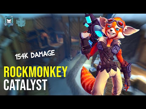 rockmonkey Pip 154K DAMAGE Paladins Competitive | Pro Player | CATALYST