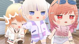 リズムに乗って隣を肘打ちする番長【轟はじめ/ホロライブ切り抜き】【3Dアニメ】