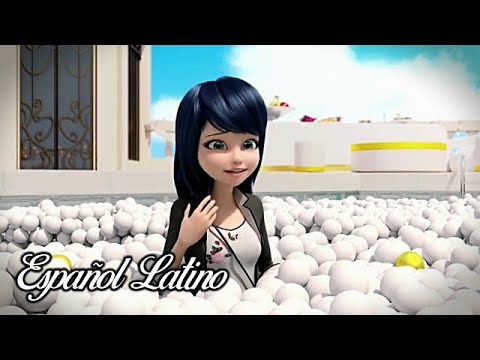 Miraculous ladybug | Cazacorazones "Adrien ve a marinette con el cabello suelto" (Español latino)