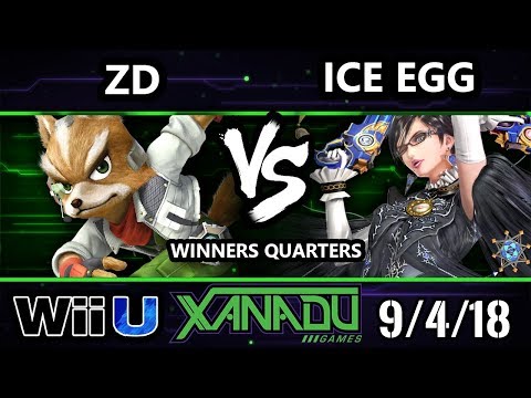 S@X 266 Smash 4 -  ZD (Fox) Vs.  Ice Egg (Bayonetta) Wii U Winners Quarters